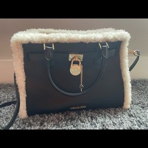 Micheal Kors Fur Purse Brand New!!
